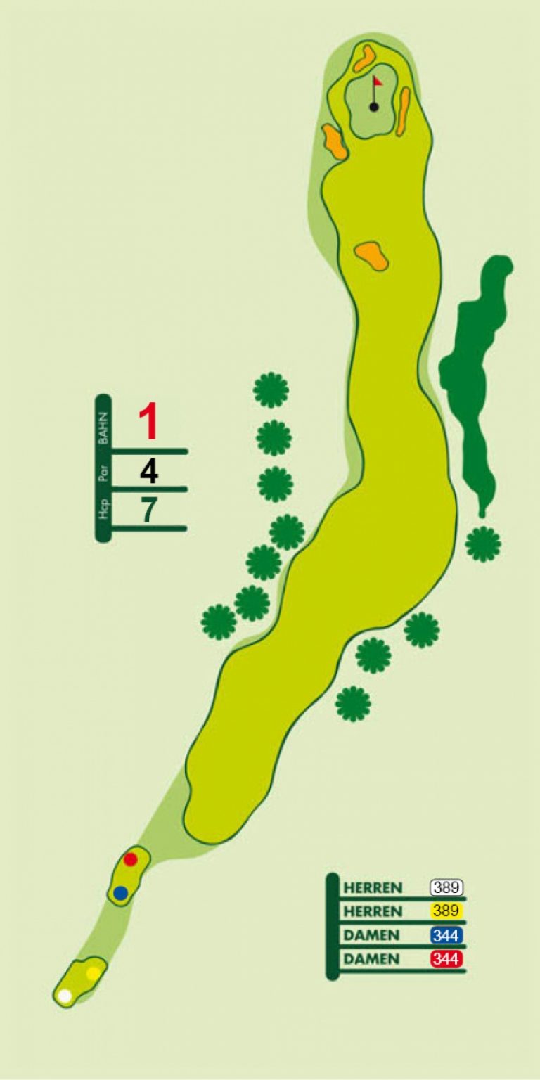 Bahn 1 - Styrian Mountain Golf Mariahof